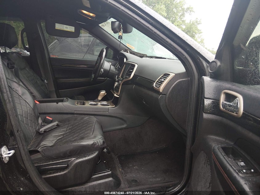2016 Jeep Grand cherokee VIN 1C4RJFAGXGC398958 IAAI salvage auction — Burn Interior, Salvage (Ohio), sold $2,250 on 2026-08-07 (photo 5)