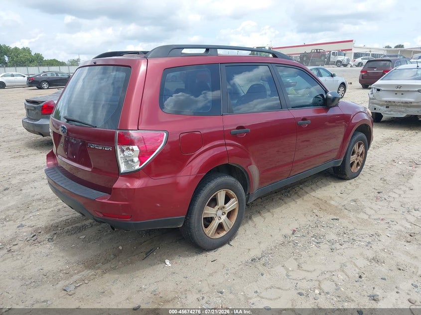 2011 Subaru Forester VIN JF2SHBBC4BH744775 IAAI salvage auction — NORMAL WEAR, Clear (Georgia), sold $250 on 2026-07-30 (photo 4)