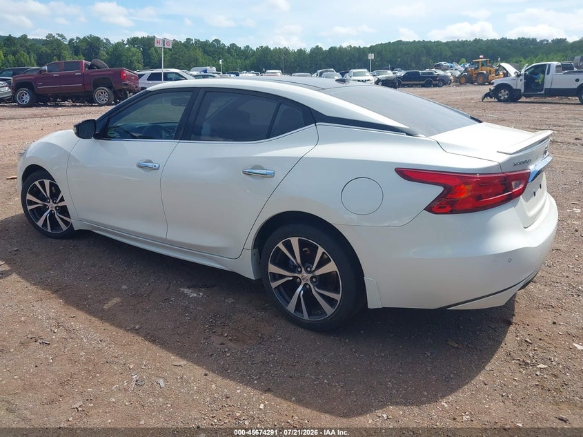 2016 Nissan Maxima VIN 1N4AA6AP2GC448691 IAAI salvage auction — RIGHT FRONT, Salvage (Alabama), sold $1,350 on 2026-08-22 (photo 3)