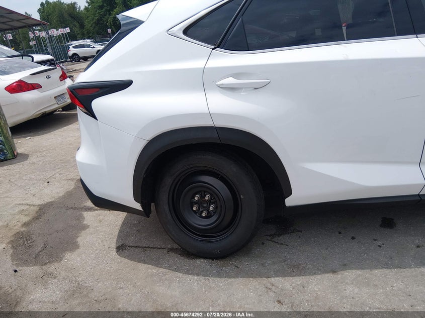 2017 Lexus Nx VIN JTJYARBZ7H2064789 IAAI salvage auction — UNKNOWN, Salvage Title, sold $6,700 on 2026-08-02 (photo 6)