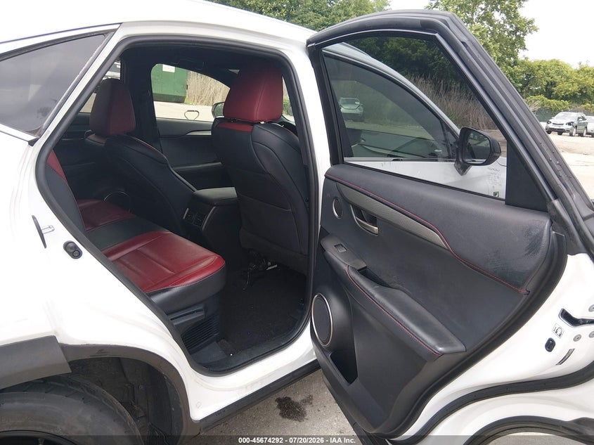 2017 Lexus Nx VIN JTJYARBZ7H2064789 IAAI salvage auction — UNKNOWN, Salvage Title, sold $6,700 on 2026-08-02 (photo 8)