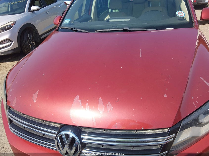 2013 Volkswagen Tiguan VIN WVGAV7AX2DW029170 IAAI salvage auction — FRONT END, Clear (Massachusetts), sold $675 on 2026-08-04 (photo 6)