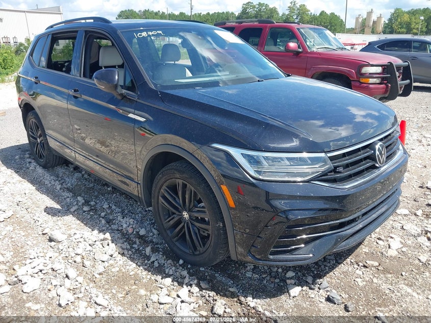 2022 Volkswagen Tiguan VIN 3VVCB7AX8NM145336 — IAAI salvage auction photo