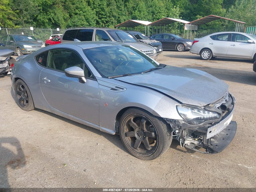 2017 Toyota Gr 86 VIN JF1ZNAA17H9709317 IAAI salvage auction — FRONT END, Clear (South Carolina), sold $2,050 on 2026-07-28 (photo 1)