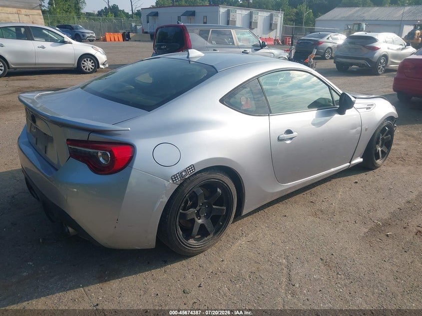 2017 Toyota Gr 86 VIN JF1ZNAA17H9709317 IAAI salvage auction — FRONT END, Clear (South Carolina), sold $2,050 on 2026-07-28 (photo 4)