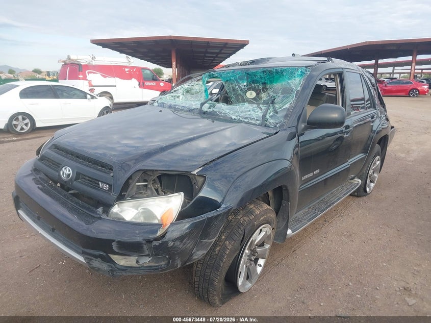 2003 Toyota 4runner VIN JTEBT17R630022725 IAAI salvage auction — NORMAL WEAR, Clear-Dealer Only (Arizona), sold $300 on 2026-07-28 (photo 2)