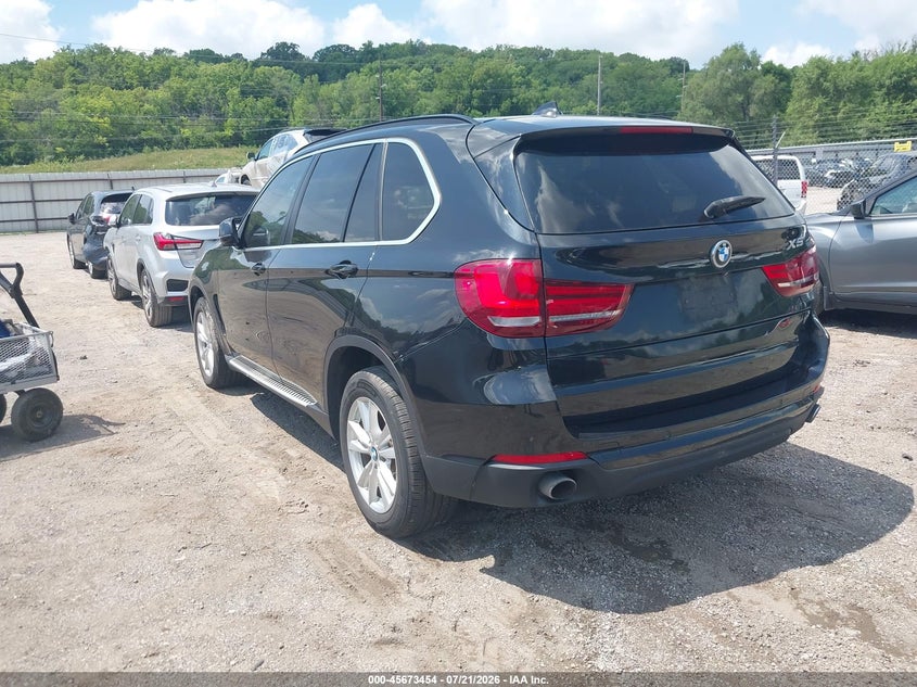 2015 BMW X5 VIN 5UXKR0C53F0K55836 IAAI salvage auction — NORMAL WEAR, Regular Certificate (Iowa), sold $500 on 2026-07-29 (photo 3)