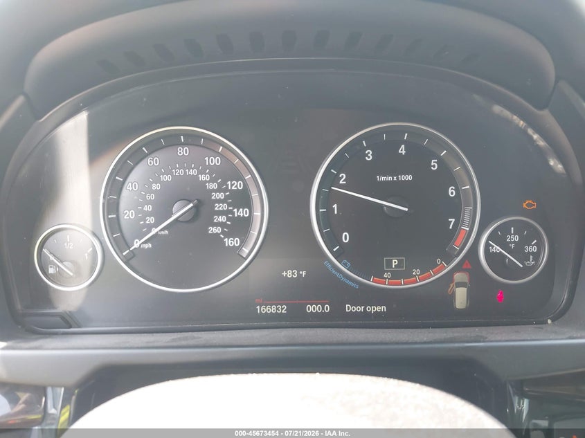 2015 BMW X5 VIN 5UXKR0C53F0K55836 IAAI salvage auction — NORMAL WEAR, Regular Certificate (Iowa), sold $500 on 2026-07-29 (photo 7)