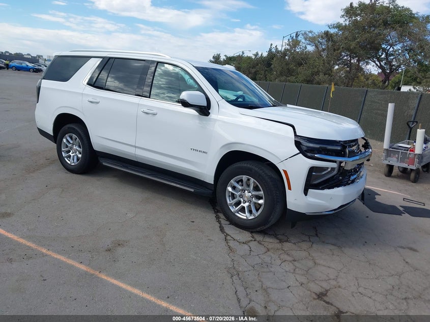 2026 Chevrolet Tahoe VIN 1GNS5NKD2TR176451 — IAAI salvage auction photo