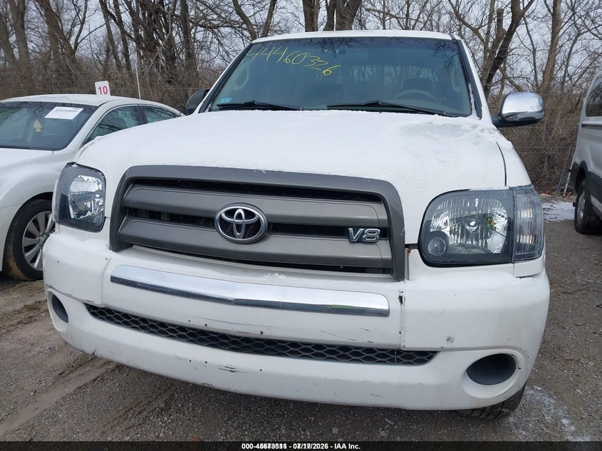 2006 Toyota Tundra VIN 5TBDT44126S526163 IAAI salvage auction — FRONT END, Clear (Montana), sold $775 on 2026-07-29 (photo 6)