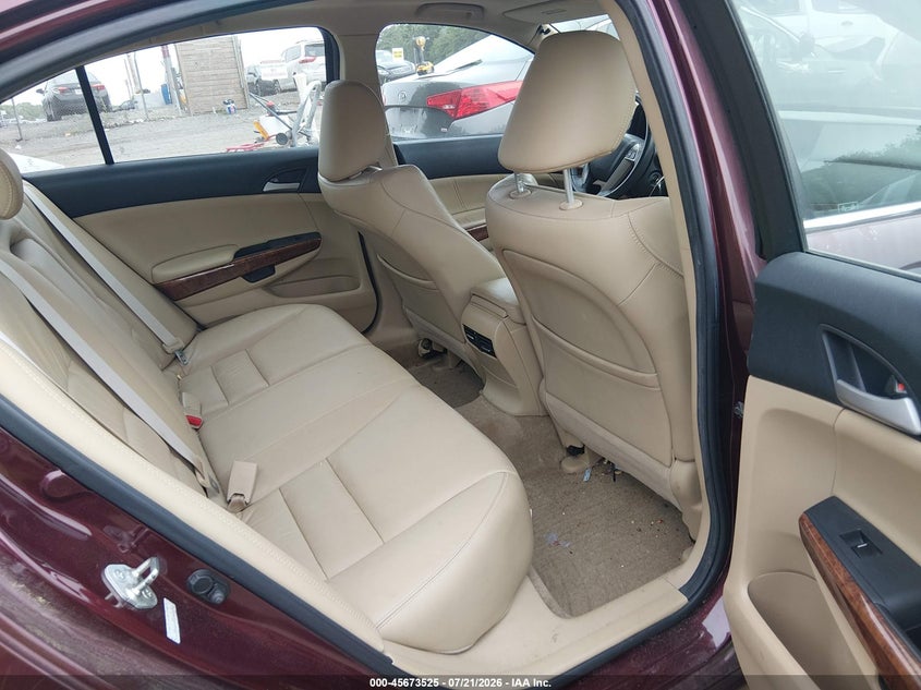 2011 Honda Accord VIN 1HGCP3F80BA025745 IAAI salvage auction — REAR END, Clear (Massachusetts), sold $1,300 on 2026-07-24 (photo 8)
