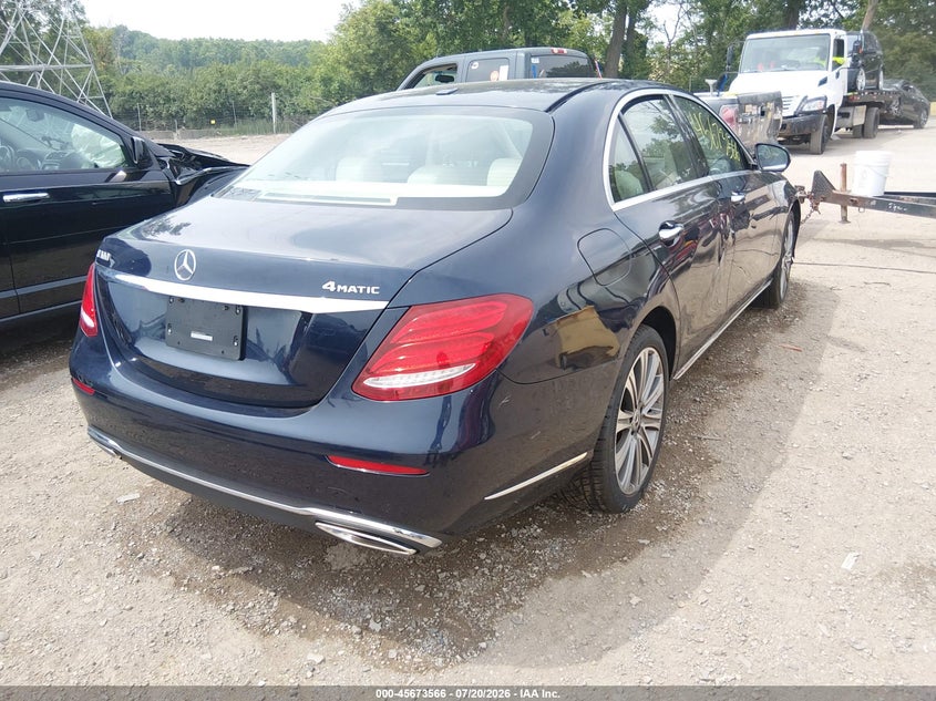 2019 Mercedes-benz E-klasse VIN WDDZF4KB0KA629210 IAAI salvage auction — FRONT END, Wait Title, sold $14,000 on 2026-08-16 (photo 4)