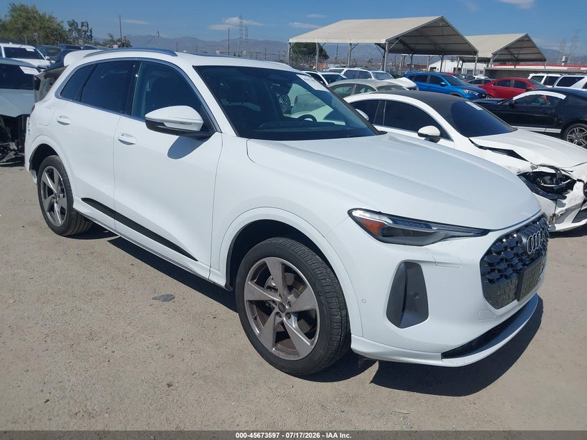 2025 Audi Q5 VIN WA12AAGU9S2075799 — IAAI salvage auction photo