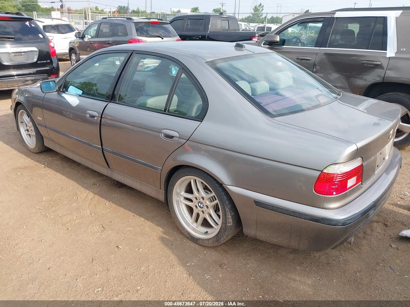 2003 BMW 5 series VIN WBADN63493GS56909 IAAI salvage auction — NORMAL WEAR, Original (Ohio), sold $725 on 2026-07-30 (photo 3)