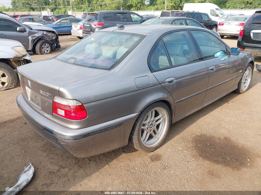 2003 BMW 5 series VIN WBADN63493GS56909 IAAI salvage auction — NORMAL WEAR, Original (Ohio), sold $725 on 2026-07-30 (photo 4)