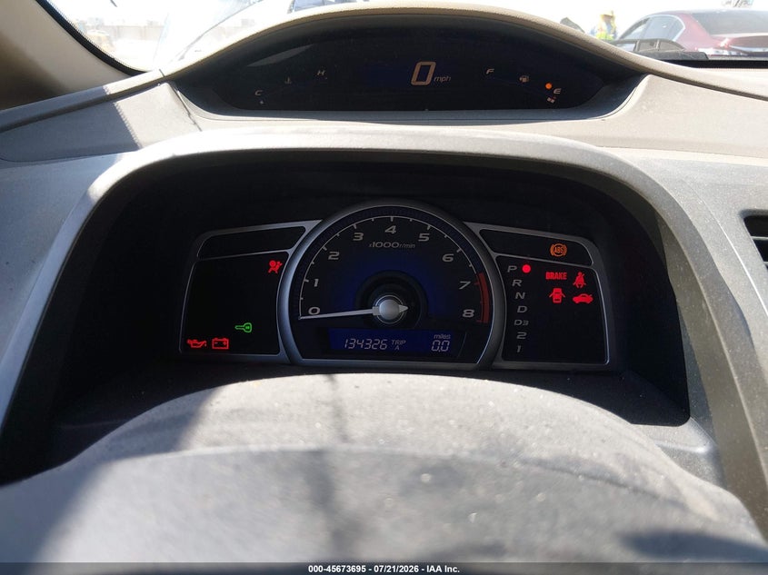 2006 Honda Civic VIN JHMFA16566S011368 IAAI salvage auction — REAR END, Salvage (California), sold $475 on 2026-08-02 (photo 7)