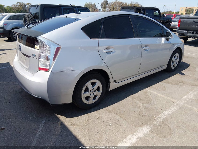 2010 Toyota Prius VIN JTDKN3DU1A0109576 IAAI salvage auction — NORMAL WEAR, Clear - Dealer Only (California), sold $475 on 2026-07-23 (photo 4)