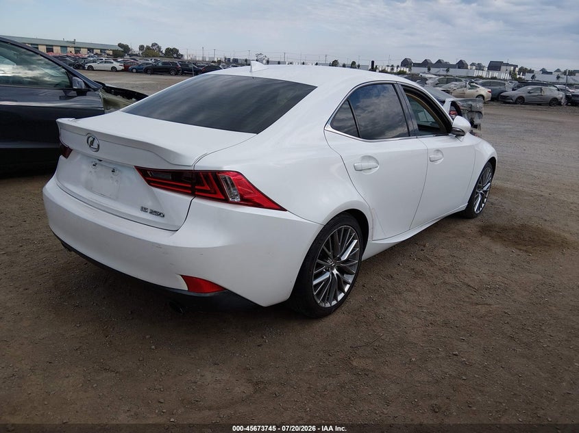 2015 Lexus Is 250 VIN JTHBF1D26F5045060 IAAI salvage auction — NORMAL WEAR, Clear - Dealer Only (California), sold $4,550 on 2026-07-29 (photo 4)