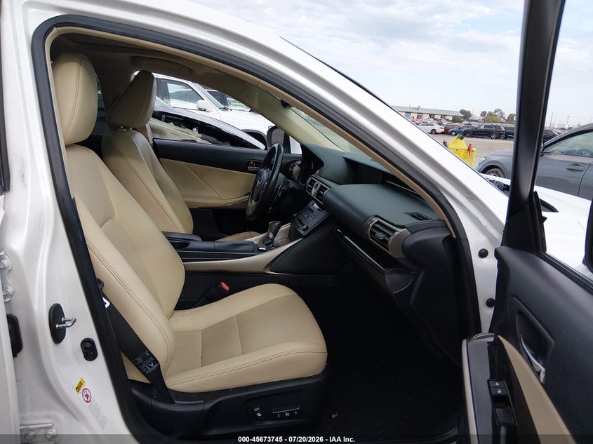 2015 Lexus Is 250 VIN JTHBF1D26F5045060 IAAI salvage auction — NORMAL WEAR, Clear - Dealer Only (California), sold $4,550 on 2026-07-29 (photo 5)