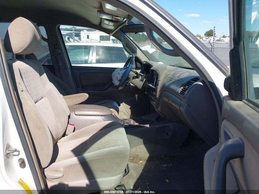 2005 Toyota Tundra VIN 5TBDT441X5S495386 IAAI salvage auction — FRONT END, Salvage (California), sold $1,450 on 2026-08-02 (photo 5)