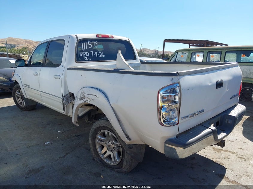 2005 Toyota Tundra VIN 5TBDT441X5S495386 IAAI salvage auction — FRONT END, Salvage (California), sold $1,450 on 2026-08-02 (photo 6)