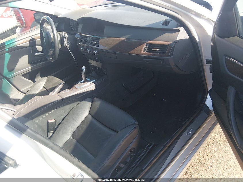 2009 BMW 5 series VIN WBAPT73529CX02433 IAAI salvage auction — NORMAL WEAR, Clear (Colorado), sold $425 on 2026-07-28 (photo 5)