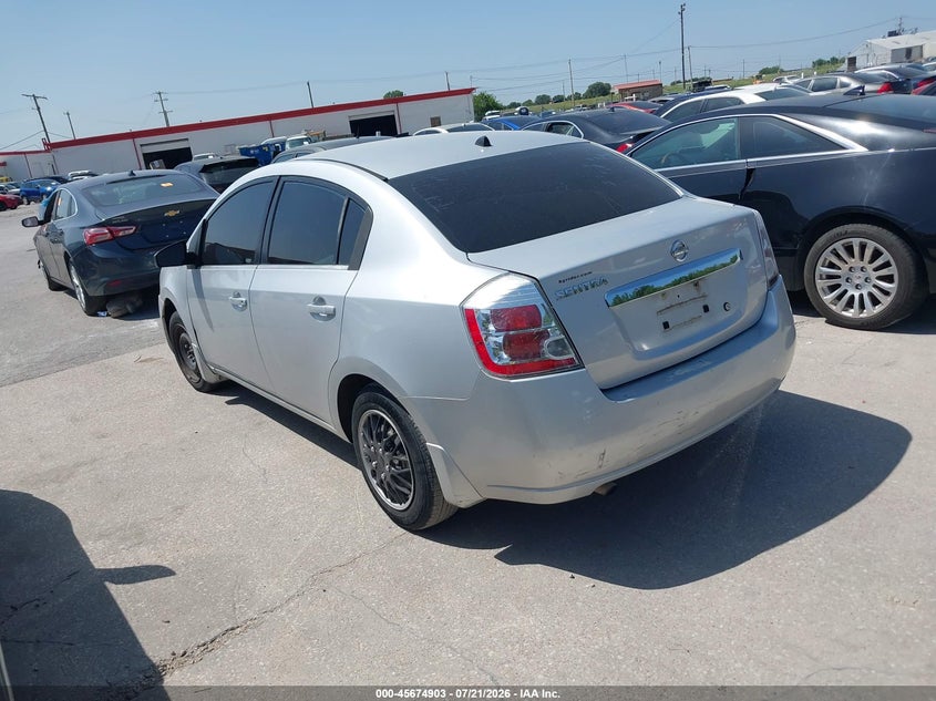 2010 Nissan Sentra VIN 3N1AB6AP9AL668514 IAAI salvage auction — REPOSSESSION, Nrc Lienholder Repossession Paperwork (Texas), sold $600 on 2026-09-10 (photo 3)
