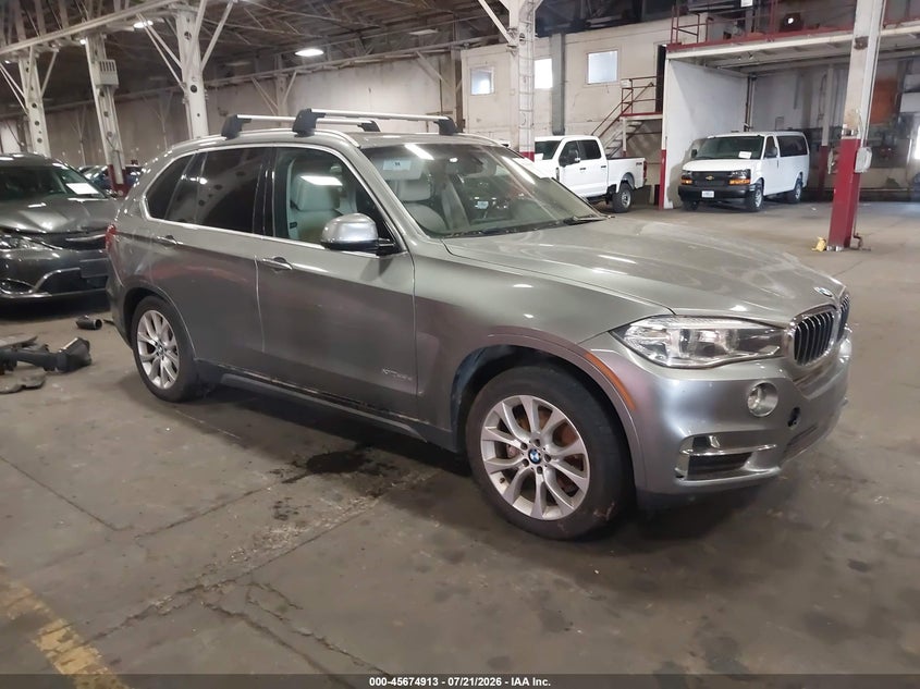 2014 BMW X5 VIN 5UXKS4C58E0J93506 IAAI salvage auction — RIGHT REAR, Clear-Dealer Only (Oregon), sold $1,000 on 2026-07-30 (photo 1)