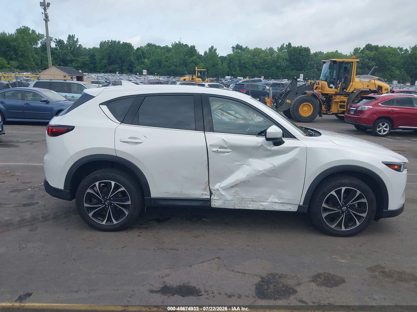 2023 Mazda Cx-5 VIN JM3KFBDM1P0158221 IAAI salvage auction — RIGHT SIDE, Salvage Title, sold $9,500 on 2026-07-30 (photo 6)