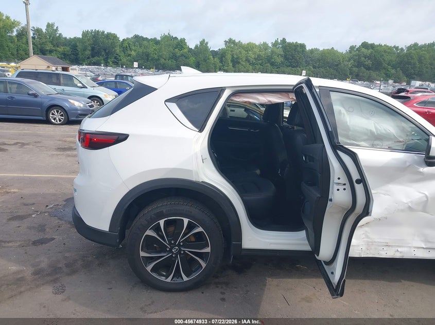 2023 Mazda Cx-5 VIN JM3KFBDM1P0158221 IAAI salvage auction — RIGHT SIDE, Salvage Title, sold $9,500 on 2026-07-30 (photo 8)