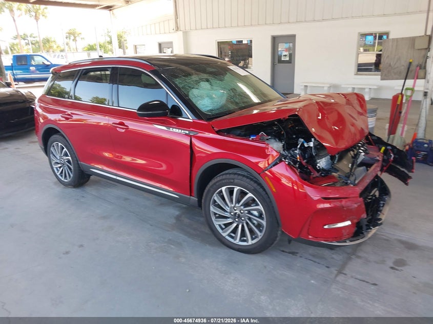 2025 Lincoln Corsair VIN 5LMCJ2CA1SUL08275 IAAI salvage auction — FRONT END, Wait Title, sold $4,650 on 2026-09-05 (photo 1)