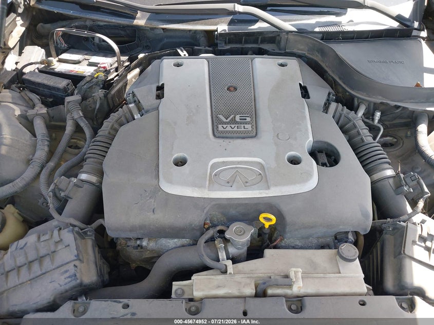 2010 Infiniti G37 VIN JN1CV6AP8AM200537 IAAI salvage auction — NORMAL WEAR, Original (Texas), sold $25 on 2026-07-29 (photo 6)