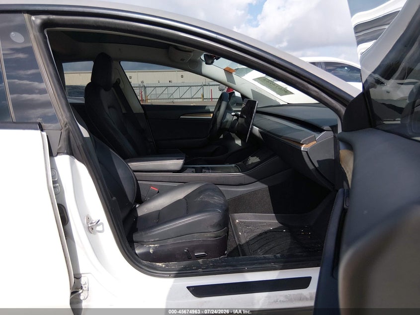 2021 Tesla Model 3 VIN 5YJ3E1EA5MF016689 IAAI salvage auction — FRONT END, Original (Texas), sold $4,850 on 2026-09-03 (photo 5)