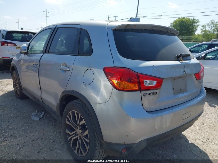 2017 Mitsubishi Outlander VIN JA4AP3AU0HZ014078 IAAI salvage auction — NORMAL WEAR, Original (Texas), sold $25 on 2026-07-29 (photo 3)