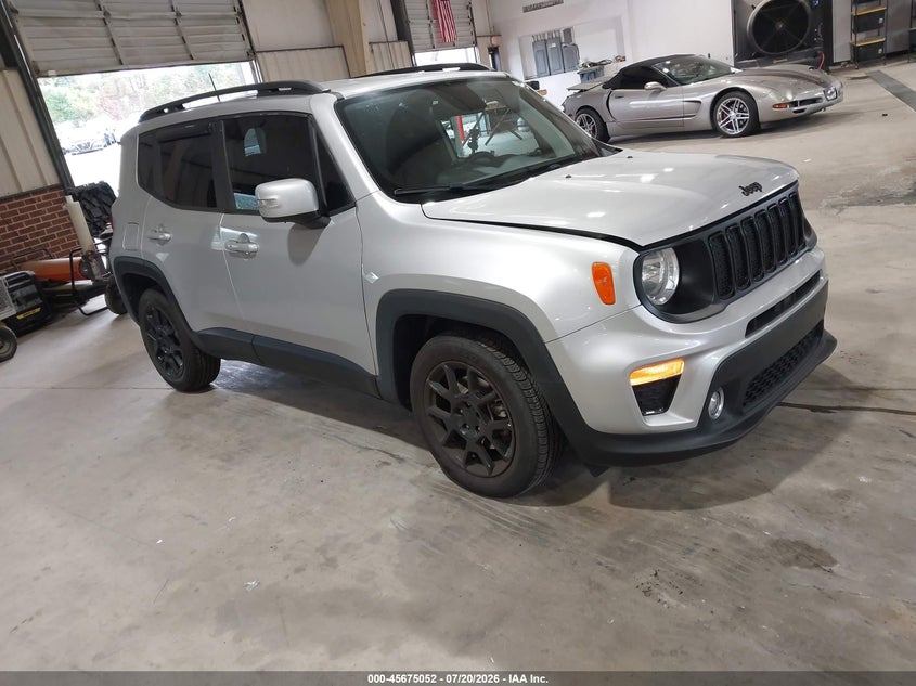 2020 Jeep Renegade VIN ZACNJABB6LPL43138 IAAI salvage auction — LEFT FRONT, Wait Title, sold $2,450 on 2026-08-13 (photo 1)