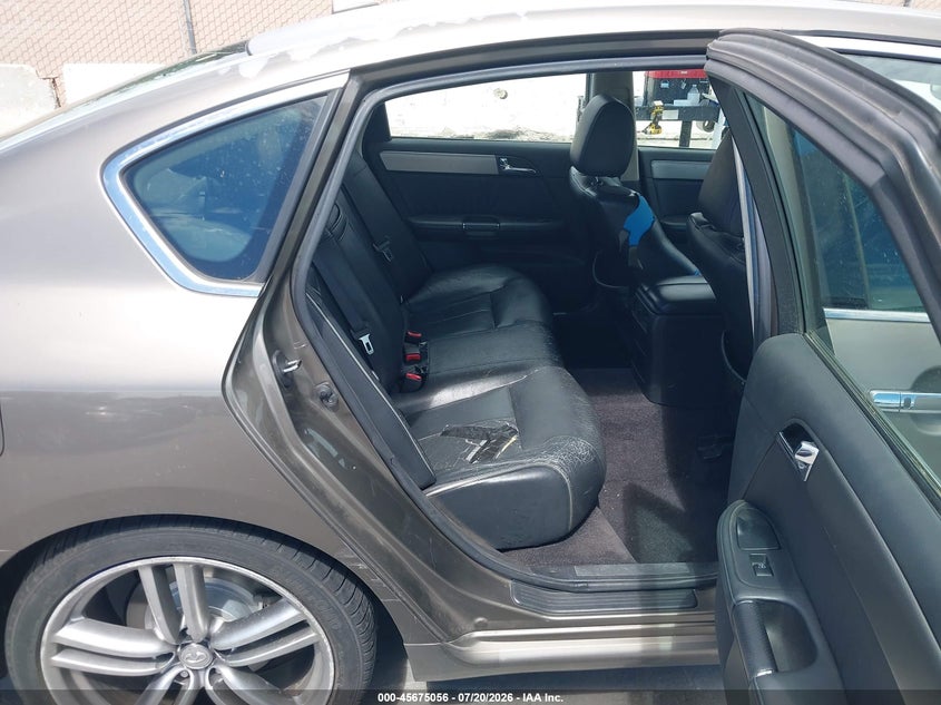 2007 Infiniti M35 VIN JNKAY01E17M311865 IAAI salvage auction — NORMAL WEAR, Clear - Dealer Only (California), sold $25 on 2026-07-29 (photo 8)