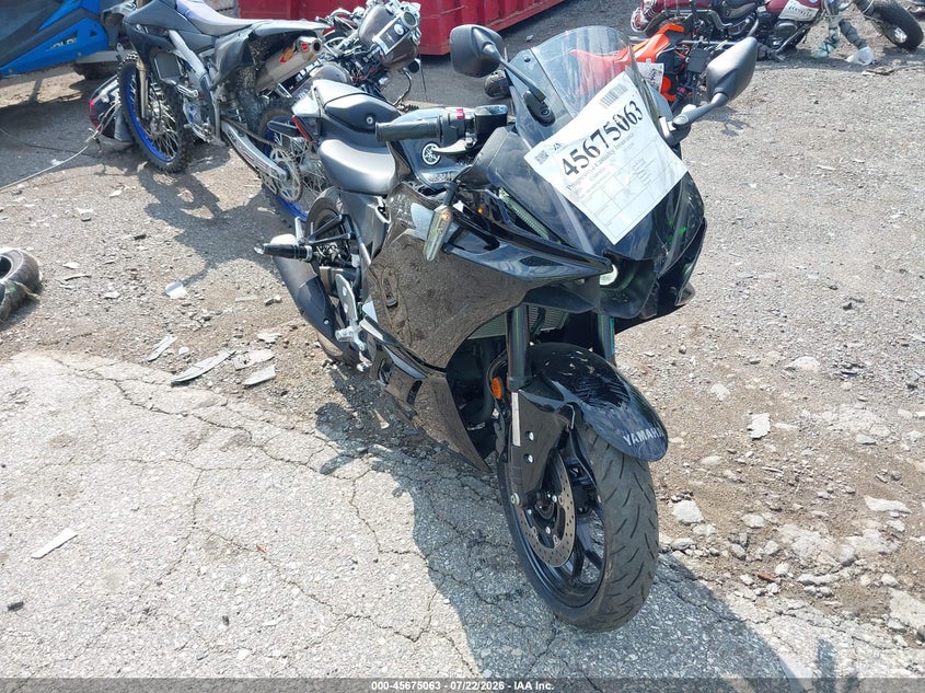 2026 Yamaha VIN MH3RH25E9TK007510 IAAI salvage auction — FRONT END, Salvage Title, sold $925 on 2026-10-07 (photo 1)