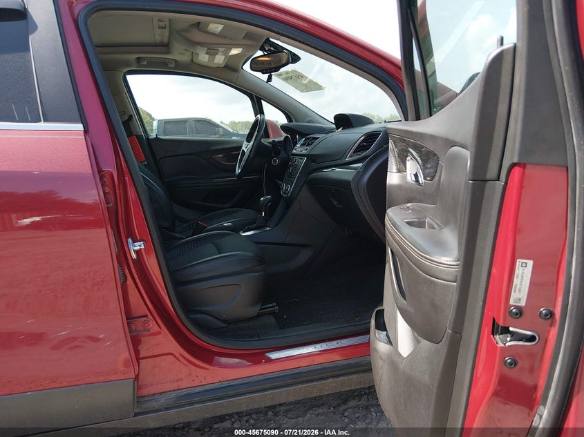 2015 Buick Encore VIN KL4CJBSB5FB118881 IAAI salvage auction — LEFT SIDE, Salvage Title, sold $600 on 2026-09-22 (photo 5)