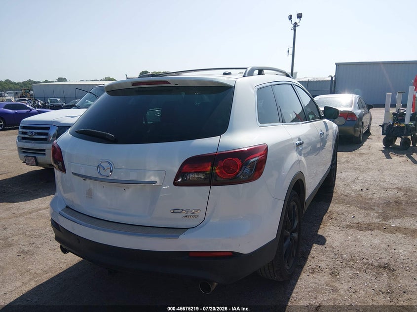 2015 Mazda Cx-9 VIN JM3TB3DAXF0459306 IAAI salvage auction — HAIL, Clear (Arkansas), sold $25 on 2026-07-29 (photo 4)