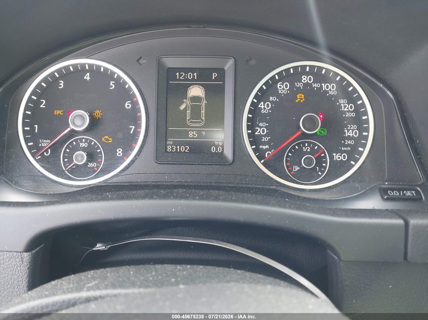 2017 Volkswagen Tiguan VIN WVGUV7AX2HW509602 IAAI salvage auction — REAR END, Salvage (Georgia), sold $3,025 on 2026-08-19 (photo 7)