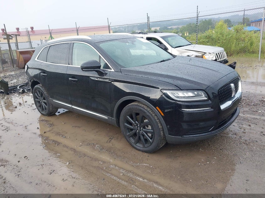2023 Lincoln Nautilus VIN 2LMPJ8K90PBL07991 IAAI salvage auction — REAR END, Salvage Title, sold $12,000 on 2026-08-01 (photo 1)