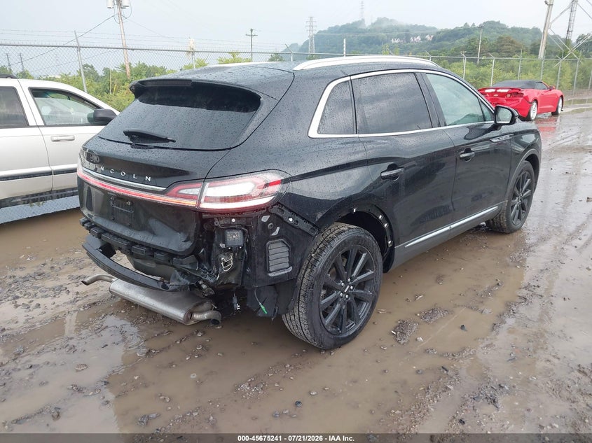 2023 Lincoln Nautilus VIN 2LMPJ8K90PBL07991 IAAI salvage auction — REAR END, Salvage Title, sold $12,000 on 2026-08-01 (photo 4)