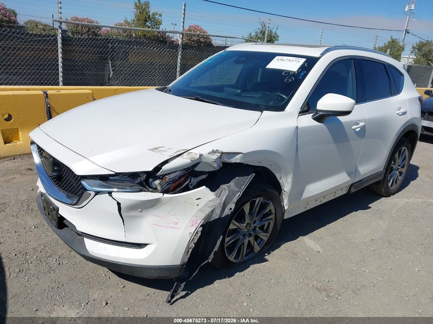 2019 Mazda Cx-5 VIN JM3KFBEY4K0564102 IAAI salvage auction — LEFT FRONT, Clear - Dealer Only (California), sold $8,450 on 2026-07-30 (photo 2)