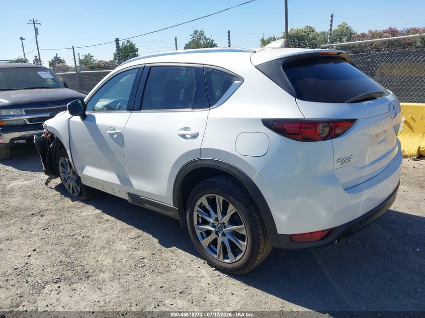 2019 Mazda Cx-5 VIN JM3KFBEY4K0564102 IAAI salvage auction — LEFT FRONT, Clear - Dealer Only (California), sold $8,450 on 2026-07-30 (photo 3)