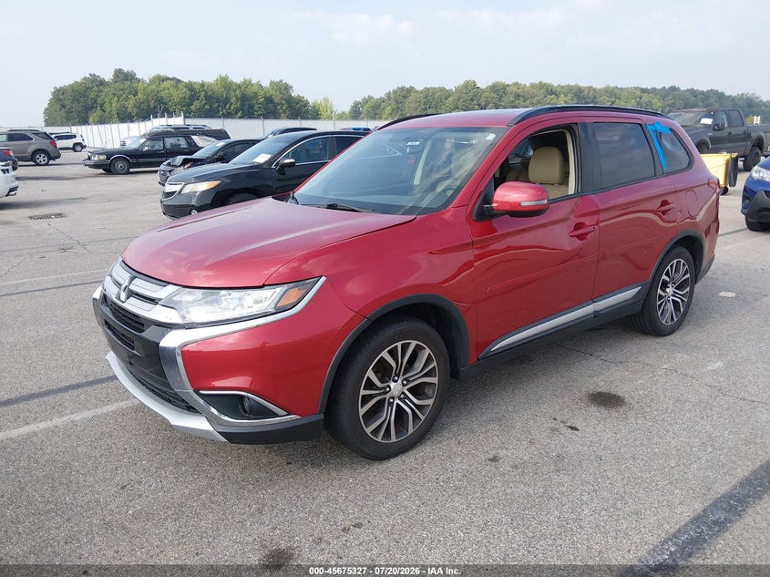 2016 Mitsubishi Outlander VIN JA4AD3A30GZ037326 IAAI salvage auction — ALL OVER, Wait Title, sold $2,550 on 2026-09-11 (photo 2)