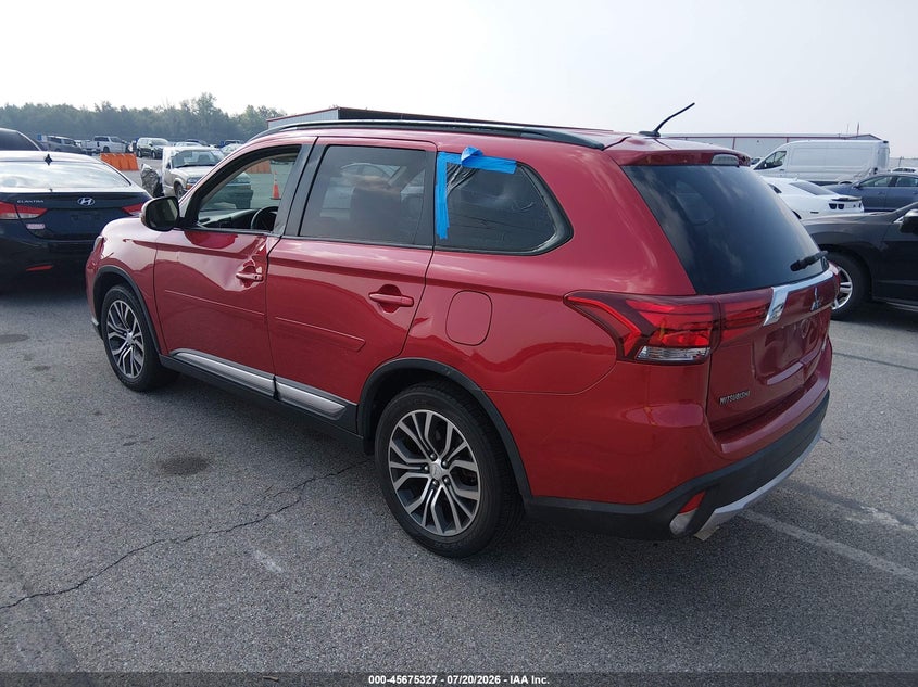 2016 Mitsubishi Outlander VIN JA4AD3A30GZ037326 IAAI salvage auction — ALL OVER, Wait Title, sold $2,550 on 2026-09-11 (photo 3)