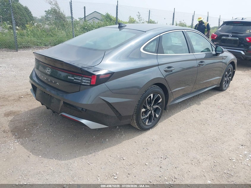 2024 Hyundai Sonata VIN KMHL64JA6RA410685 IAAI salvage auction — FRONT END, Enterprise Vehicles Clear Only (Minnesota), sold $6,600 on 2026-07-28 (photo 4)