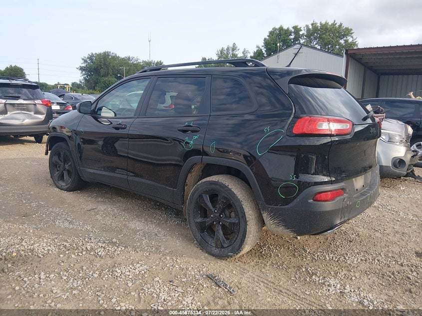 2017 Jeep Cherokee VIN 1C4PJLAS2HW654472 IAAI salvage auction — FRONT END, Salvage Title, sold $1,950 on 2026-08-14 (photo 3)