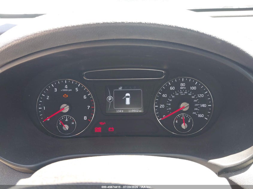 2018 Kia Sorento VIN 5XYPG4A55JG389998 IAAI salvage auction — NORMAL WEAR, Clear - Dealer Only (California), sold $725 on 2026-07-28 (photo 7)