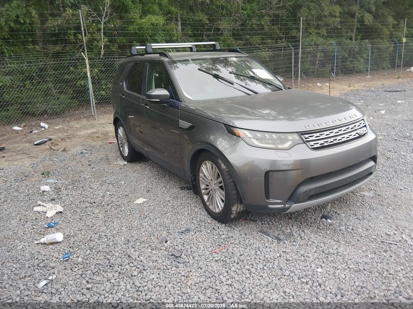2017 Land rover Discovery VIN SALRRBBV5HA005680 IAAI salvage auction — NORMAL WEAR, Clear (South Carolina), sold $25 on 2026-07-28 (photo 1)